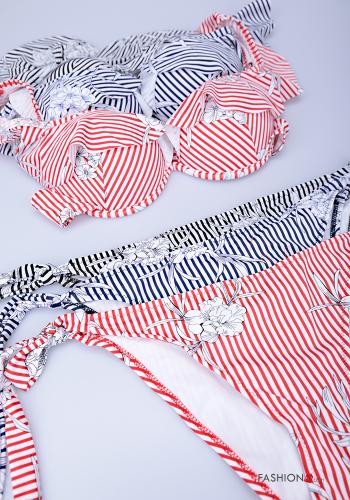 Ensemble de 16 pièces Bikini Imprimé à rayures - ph 1