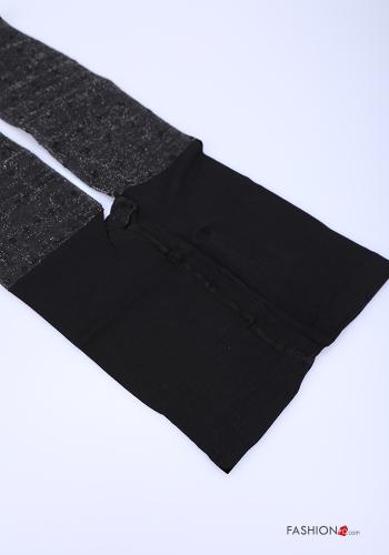 gepunktet Lurex Strumpfhose aus Baumwolle - ph 3