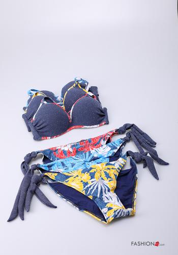 Floral Bikini with bow - ph 1