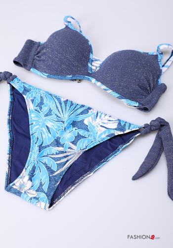Floral Bikini with bow - ph 2