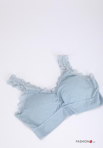 Reggiseno a fascia pizzo imbottito - ph 2
