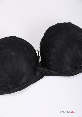 Soutien-gorge détail dentelle ajustable à volants - ph 3