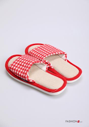 Set 36 pairs Houndstooth Slippers - ph 2