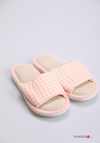 Set 36 pairs Houndstooth Slippers - ph 4