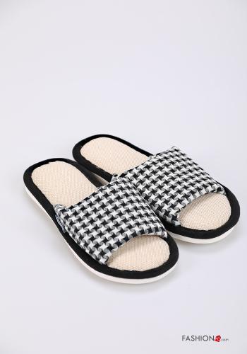 Set 36 pairs Houndstooth Slippers - ph 6