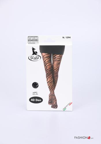 Tiermuster Strumpfhose aus Baumwolle - ph 1