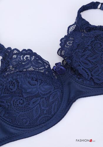 lace underwired full-cup Cotton Bra - ph 3
