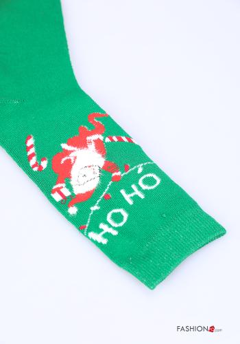 Weihnachts Lange Socken aus Baumwolle - ph 3