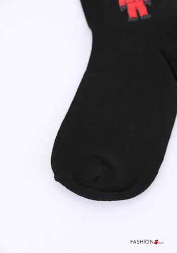 Bedrucktes Kurze Socken aus Baumwolle - ph 2