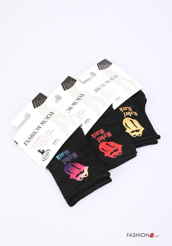 Bedrucktes Socken aus Baumwolle - ph 1