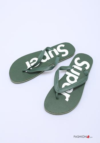 Aufschriftes Muster Flip Flop - ph 5