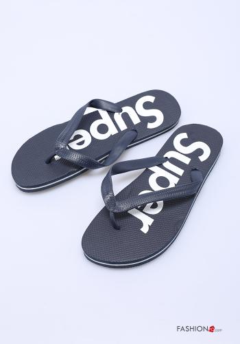 Aufschriftes Muster Flip Flop - ph 6
