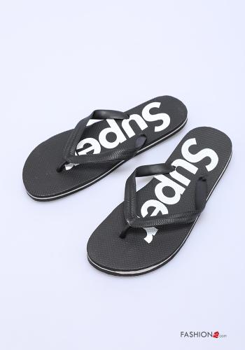 Aufschriftes Muster Flip Flop - ph 7
