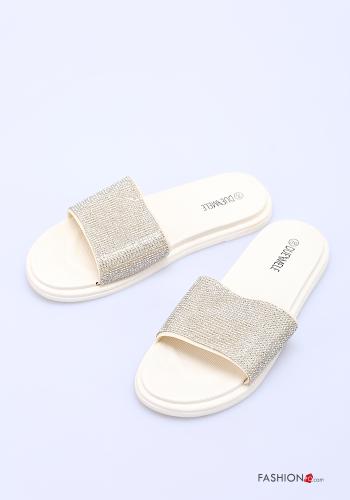 Sandálias com strass - ph 6