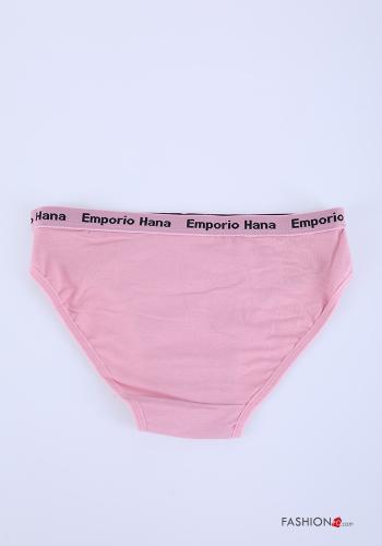 Lettering print Cotton Briefs - ph 3