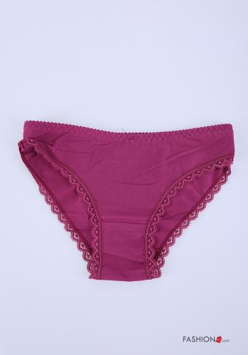 Slip en Coton détail dentelle - ph 2