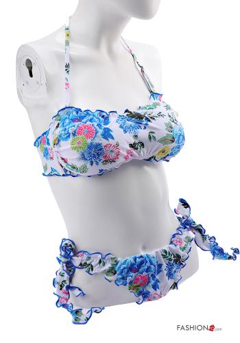 Set 20 pezzi Bikini Fantasia floreale con fiocco - ph 5