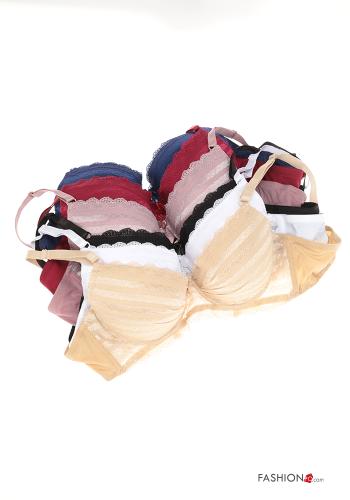Ensemble de 36 pièces Soutien-gorge tulle rembourré dentelle - ph 1