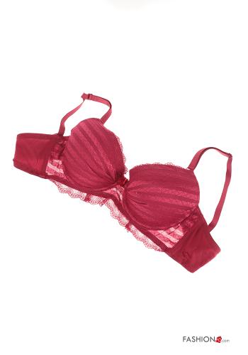 Ensemble de 36 pièces Soutien-gorge tulle rembourré dentelle - ph 2