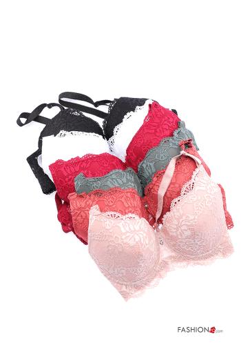 Ensemble de 36 pièces Soutien-gorge en Coton dentelle push-up - ph 1