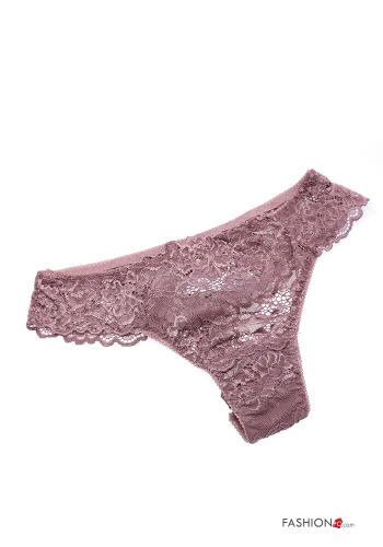 Spitze- Brasilianischer Slip aus Baumwolle - ph 2