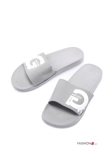 Lot de 36 paires Claquettes Imprimé écrit - ph 6