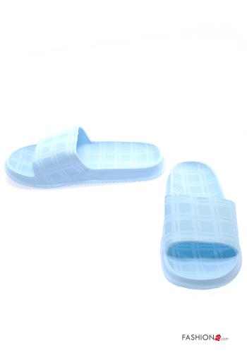 Tartan Slide Sandals - ph 2