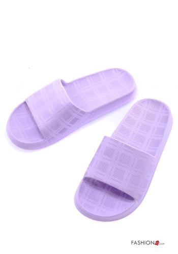 Tartan Slide Sandals - ph 6