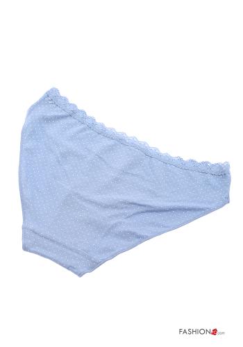 Mutanda in Cotone pizzo Fantasia pois - ph 3