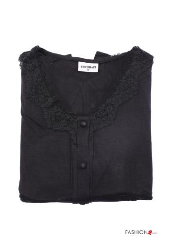 Pigiama completo in Cotone pizzo con bottoni - ph 7