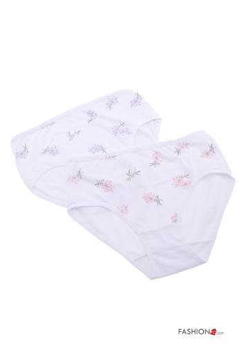 Floral Cotton Briefs - ph 1