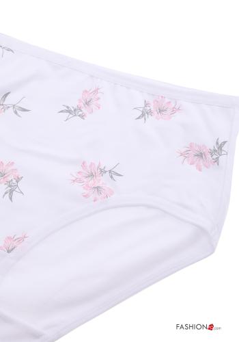 Floral Cotton Briefs - ph 4
