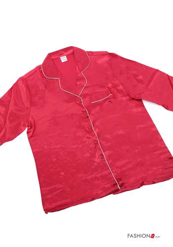 25-piece pack satin Pyjama set with buttons - ph 2