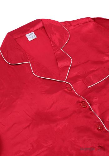 25-piece pack satin Pyjama set with buttons - ph 3
