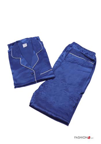 25-piece pack satin Pyjama set with buttons - ph 7
