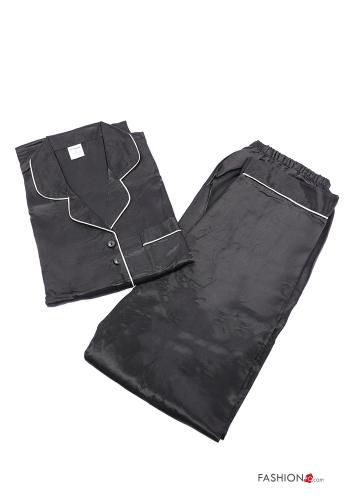 25-piece pack satin Pyjama set with buttons - ph 9