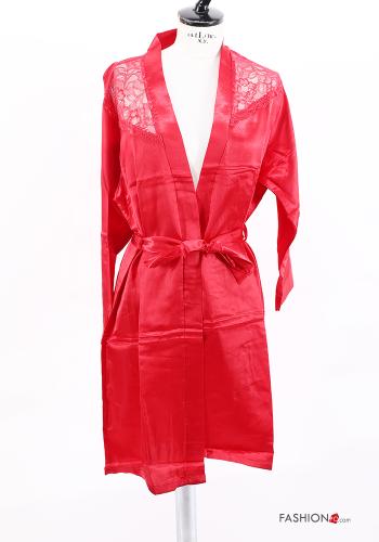 Set 25 pezzi Vestaglia pizzo raso con fiocco - ph 2