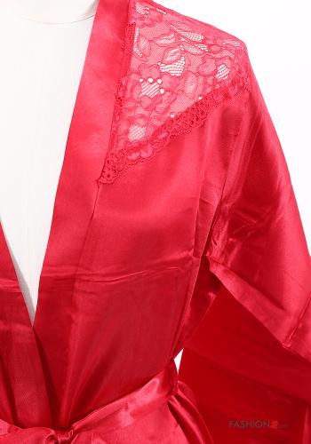 Set 25 pezzi Vestaglia pizzo raso con fiocco - ph 5