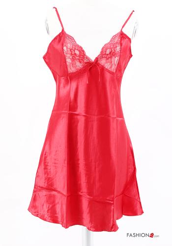 Set 25 pezzi Vestaglia pizzo raso con fiocco - ph 6