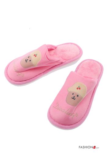 Set 36 pares Pantufas Padrão Estampado - ph 6