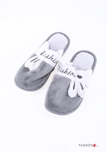Conjunto de 36 pares Pantuflas Patrones de escritura - ph 6