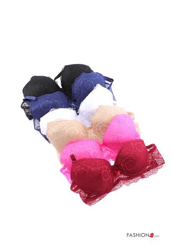 Pack de 36 peças Soutien bralette renda push-up - ph 1