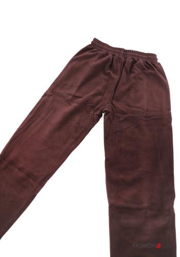 Set 12 pezzi Pantalone sportivo in Cotone con tasche con coulisse - ph 3