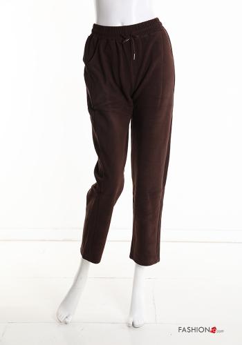 Set 12 pezzi Pantalone sportivo in Cotone con tasche con coulisse - ph 6