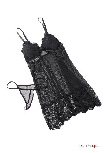 Set 10 pezzi Completino sexy pizzo con fiocco - ph 8