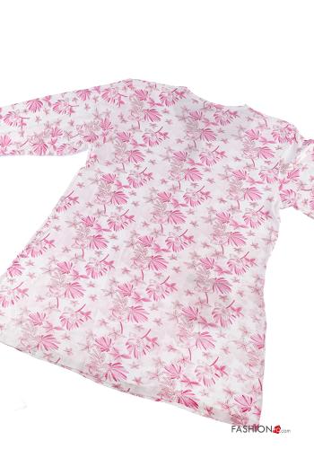 15-piece pack Floral Cotton Pyjama set with buttons - ph 3