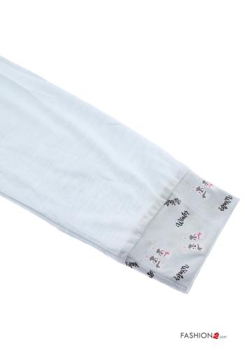 18-teiliges Set Tiere Muster Voller Pyjama aus Baumwolle - ph 5