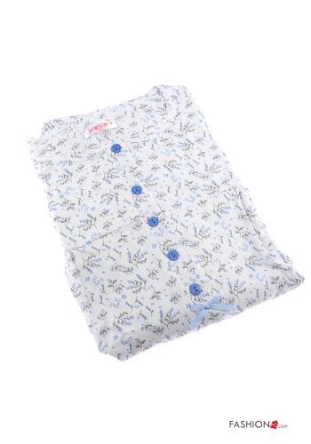 Pack de 15 piezas Camisón de Algodón Estampado Floral con botones - ph 7