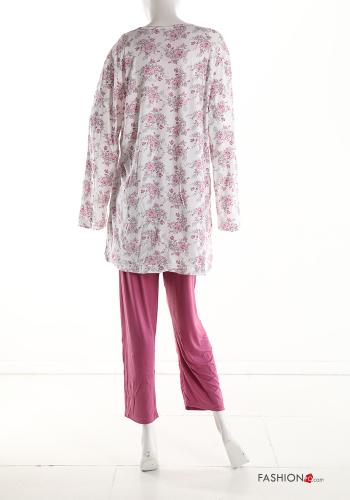 15-piece pack Floral Cotton Pyjama set - ph 4