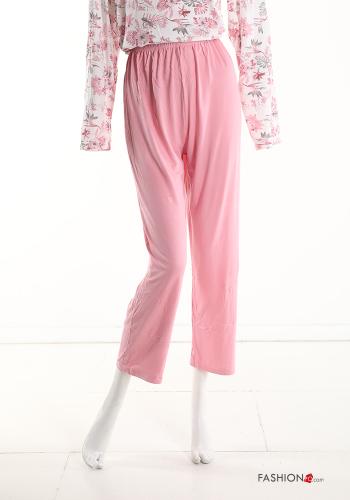 Set 15 pezzi Pigiama completo in Cotone Fantasia floreale - ph 6